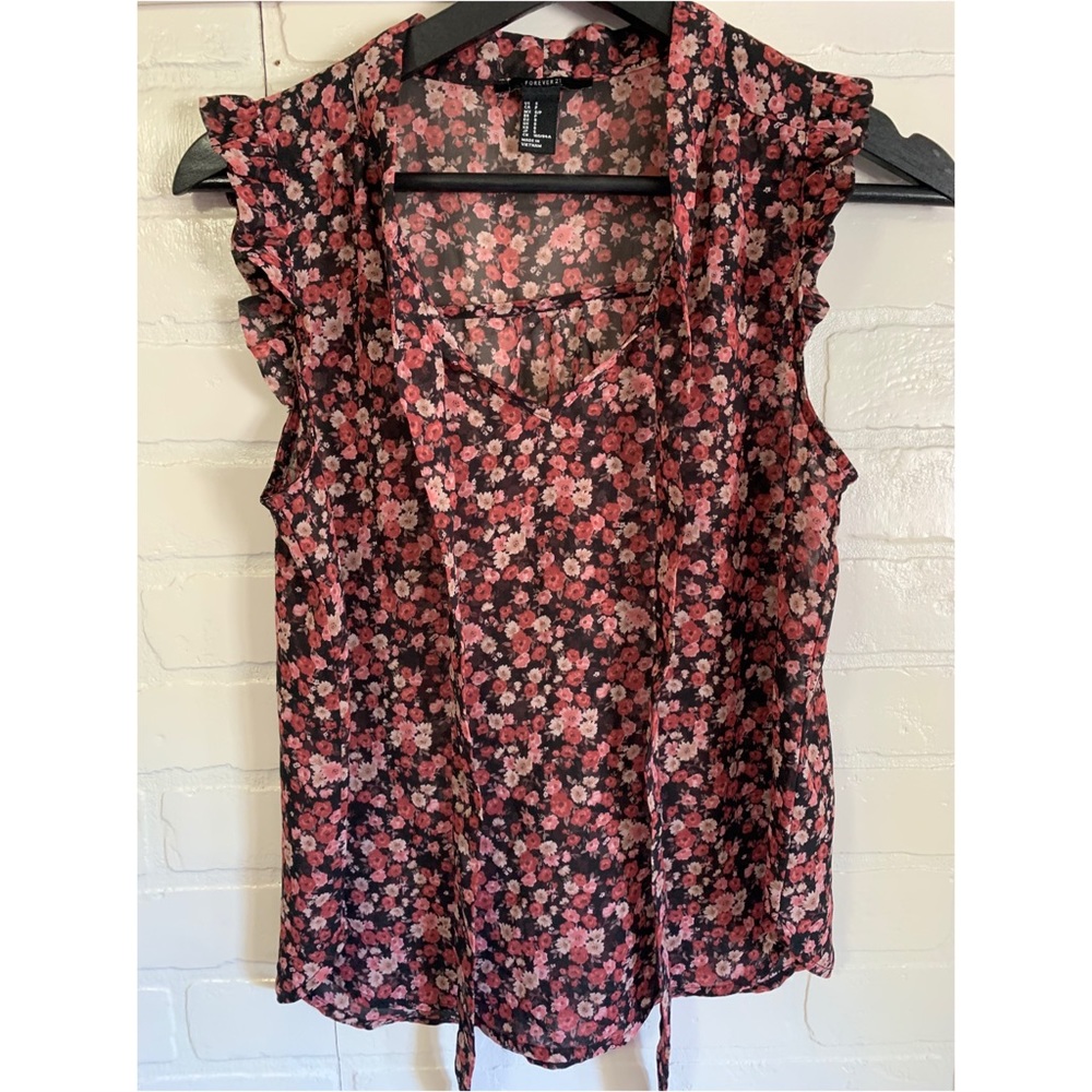 Forever 21 Floral Top